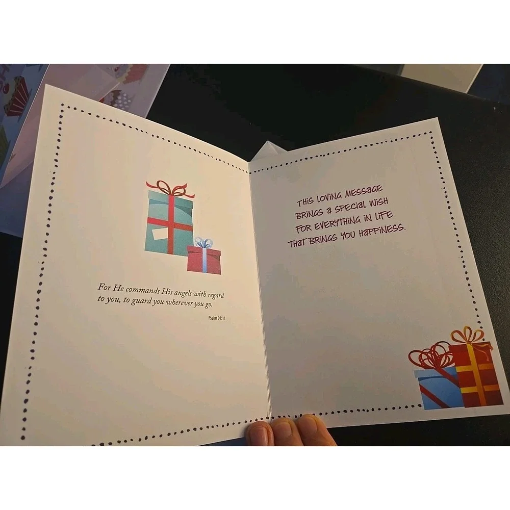 7 Salesian Missions Matching Paper Birthday Cards / Envelopes  6.5